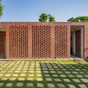 Khodeja Villa / Ground One - Exterior Photography, Brick, Facade, Garden, Courtyard